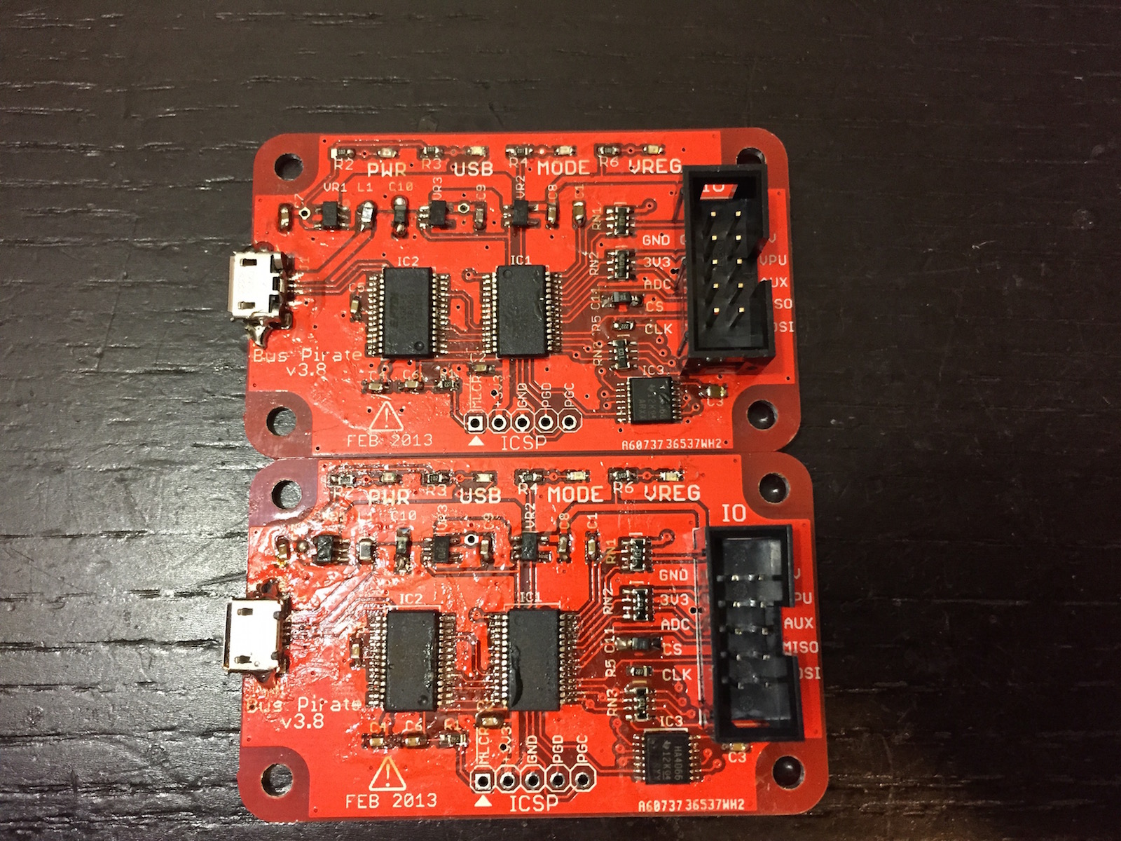 FreePCB build – BusPirate | KUBA